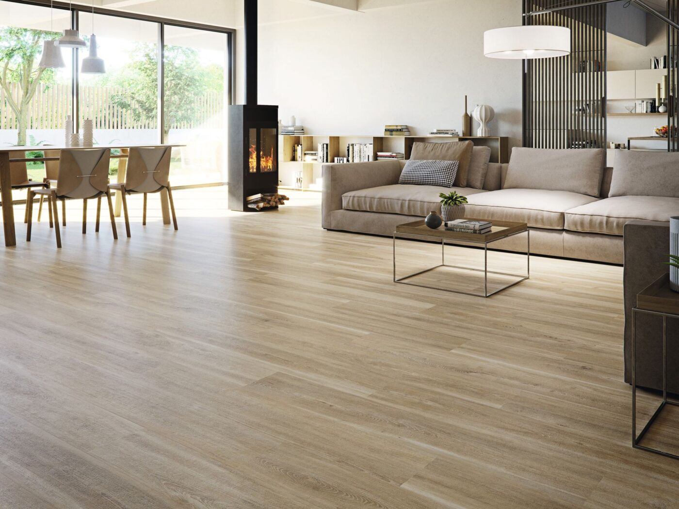Belfast Teak 20x120 Rect. Gres - obrazek 2
