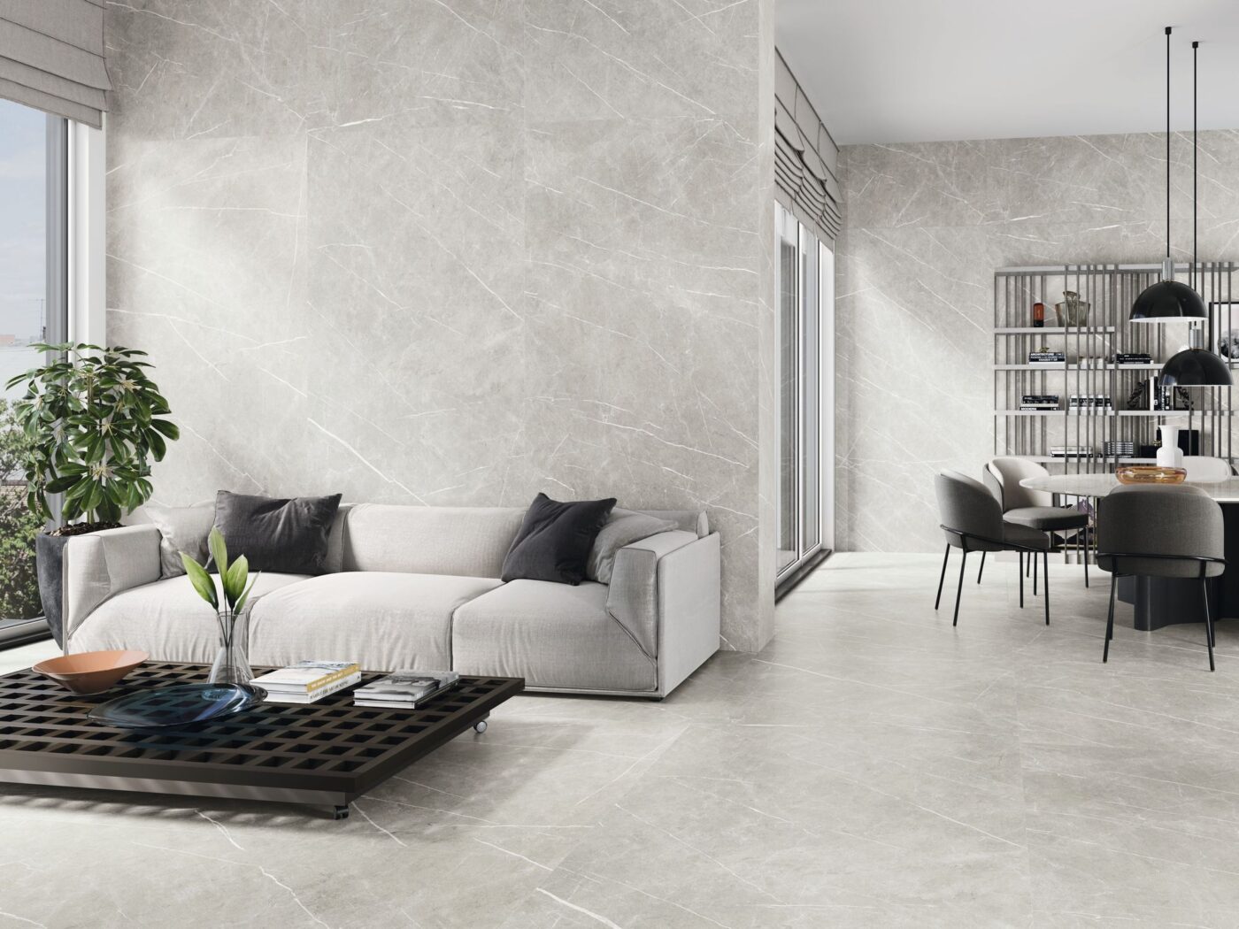 Eternal Pearl Natural 60x60 Rect. Gres - obrazek 2