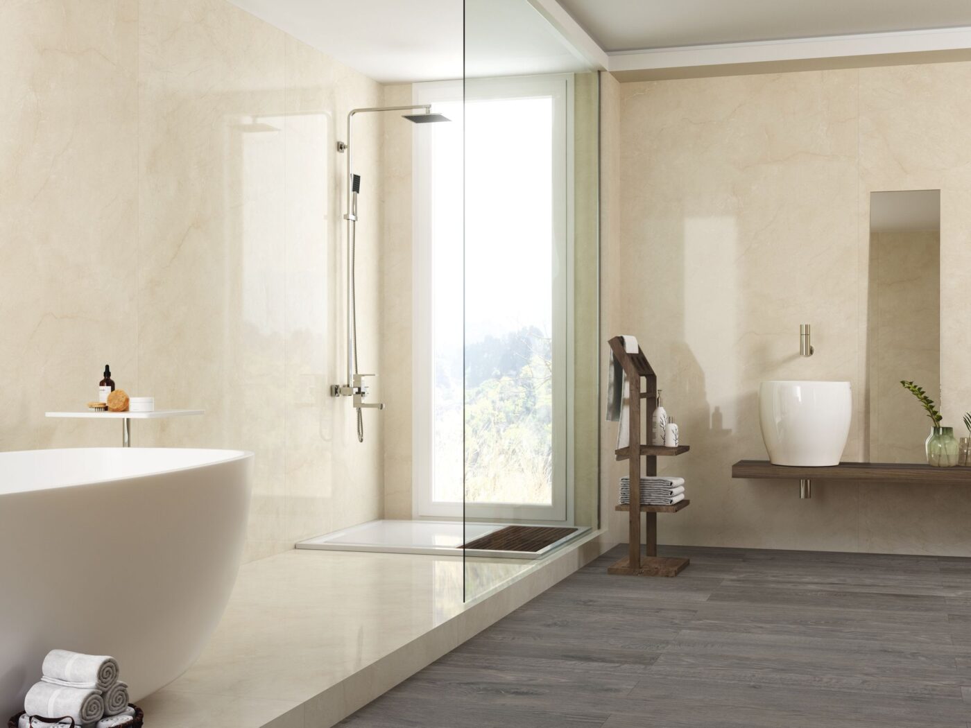 Cream Chamber 120x240 Rect. - obrazek 2