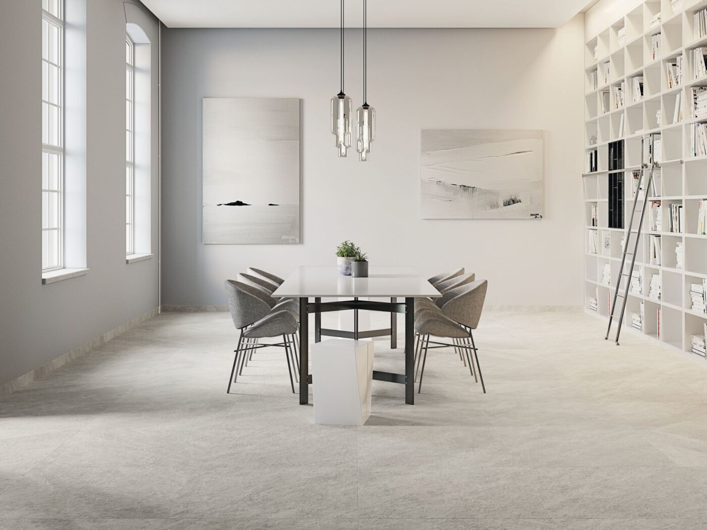 Balmoral Grey 60x60 Rect. Gres - obrazek 4