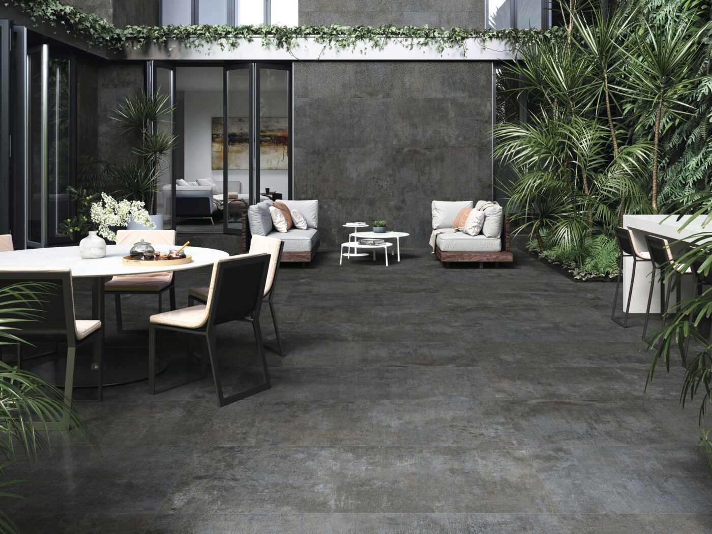 Oneway Night Lapado 80x80 Rect. Gres - obrazek 3