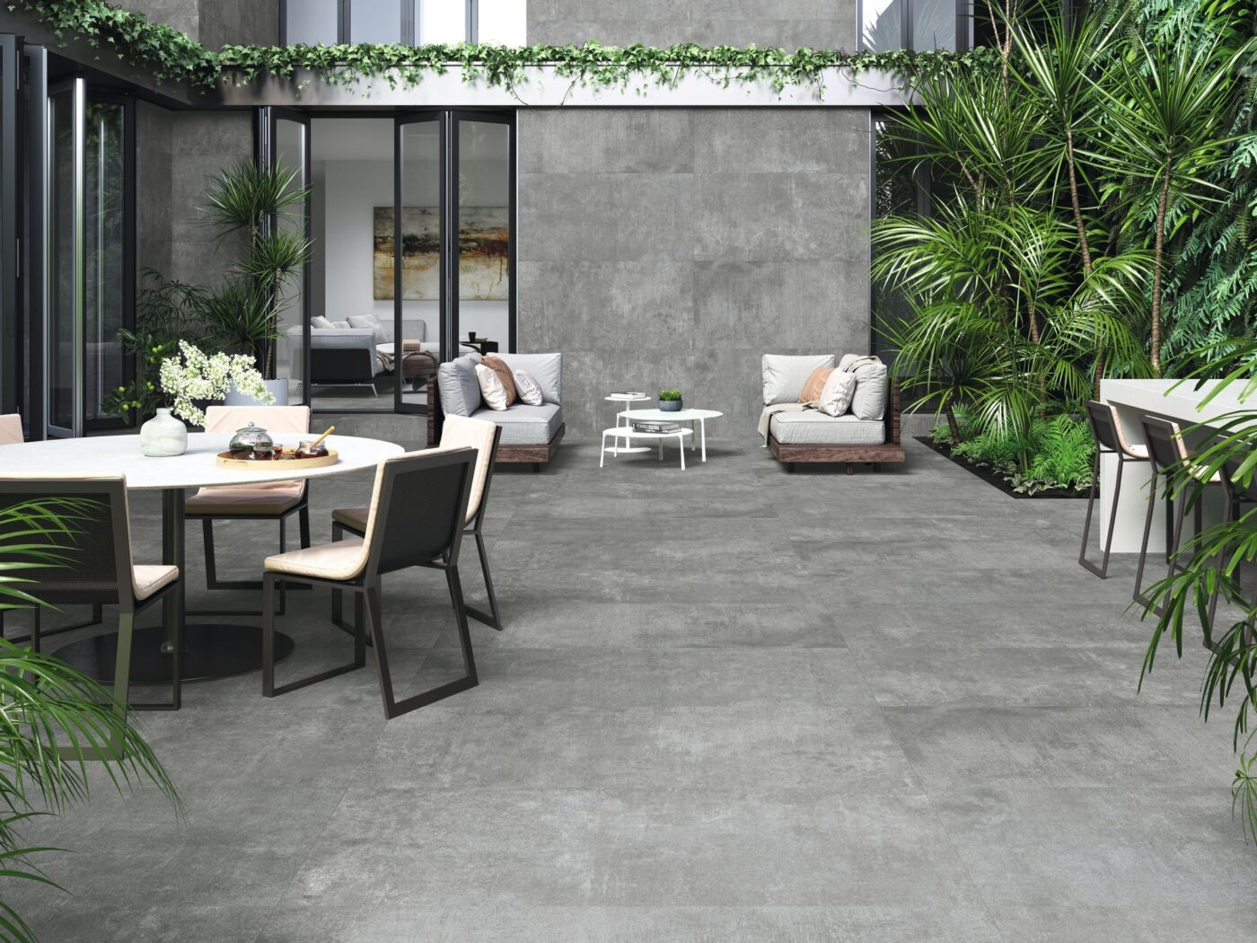 Oneway Steel Lapado 80x80 Rect. Gres - obrazek 2