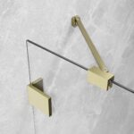 Radaway Essenza Pro Gold KDJ kabina prysznicowa 80x90cm lewa 10097080-09-01L/10098090-01-01 - obrazek 3