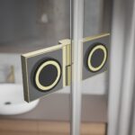 Radaway Essenza Pro Gold KDJ kabina prysznicowa 80x90cm lewa 10097080-09-01L/10098090-01-01 - obrazek 4