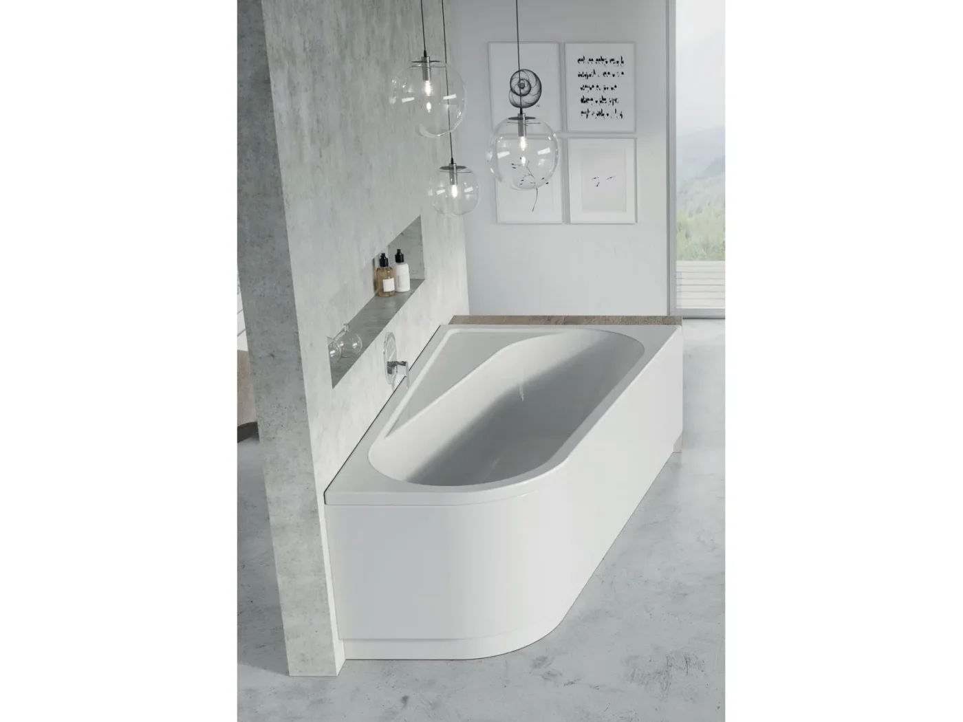RAVAK Chrome Wanna Asymetryczna - obrazek 4