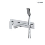 Bateria wannowo-prysznicowa podtynkowa 4-otworowa chrom - Hadsel