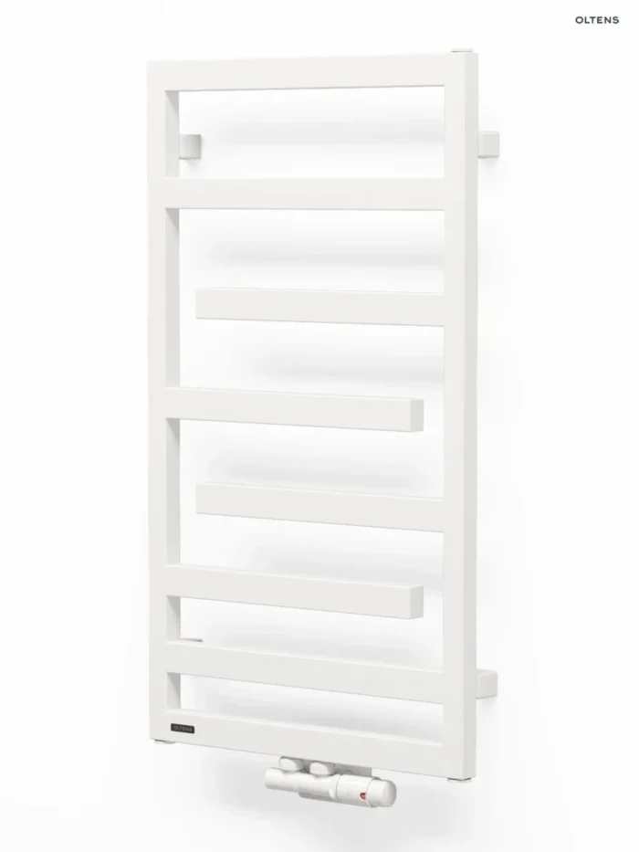 Oltens Flamma 88x50 cm biały - obrazek 1