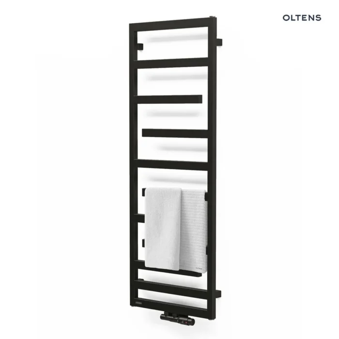 Oltens Flamma 139x50 cm czarny mat - obrazek 3