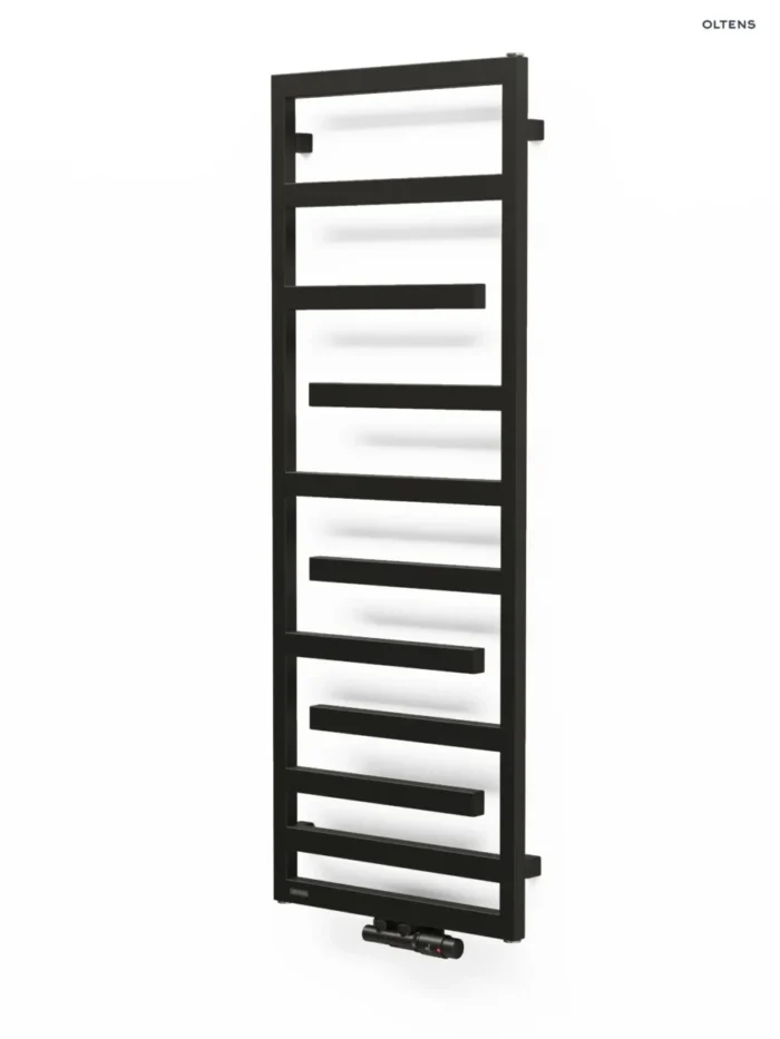 Oltens Flamma 139x50 cm czarny mat - obrazek 1