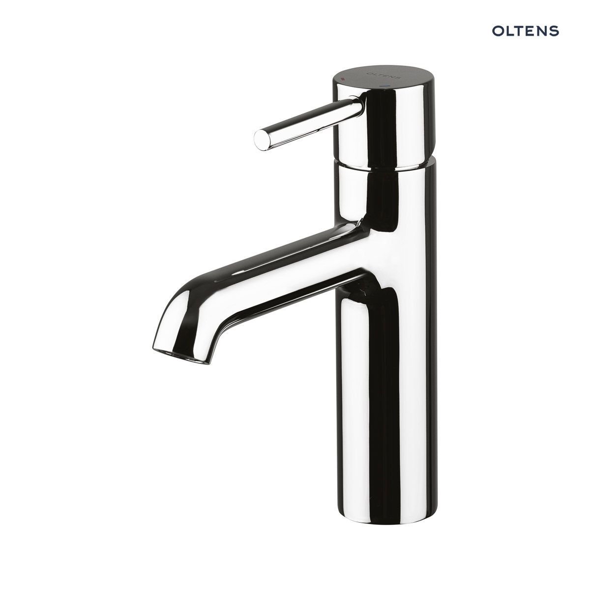 024-32-307-100 Oltens Molle Slim bateria umywalkowa stojąca chrom 32307100 - obrazek 1