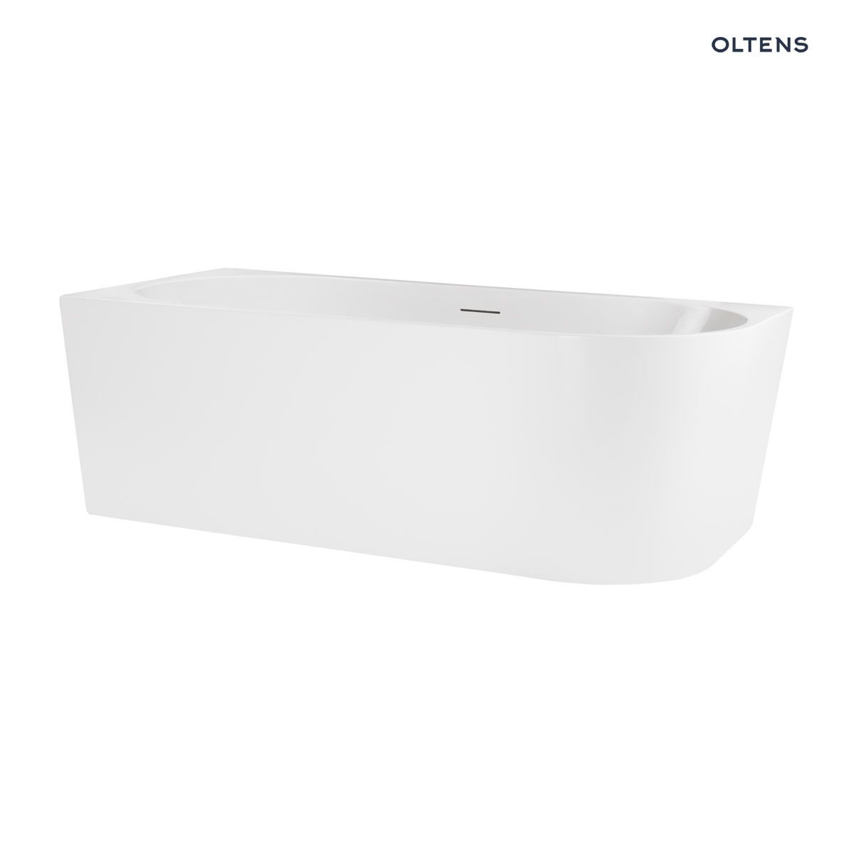 11000000c Oltens Delva wanna wolnostojąca 170x80 cm narożna lewa biała 11000000 - obrazek 1