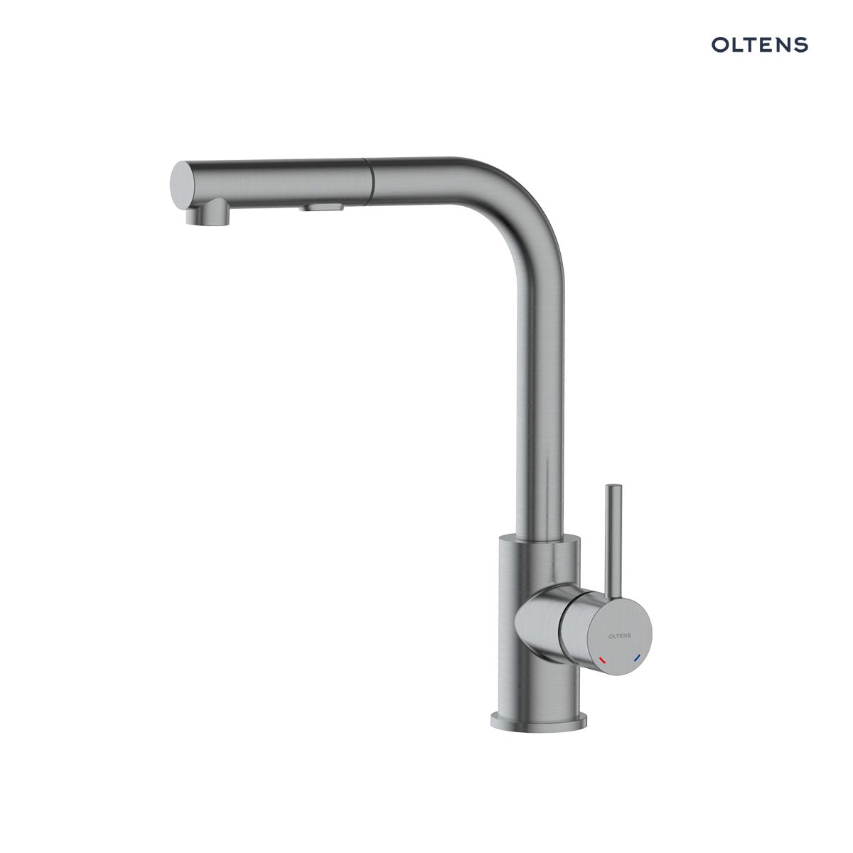 174173601d3-kitchenmixer-lspout-brushedgungrey-d3-3drender-20250314r1 Oltens Myvat bateria kuchenna stojąca z wyciąganą wylewką grafit 35205400 - obrazek 1