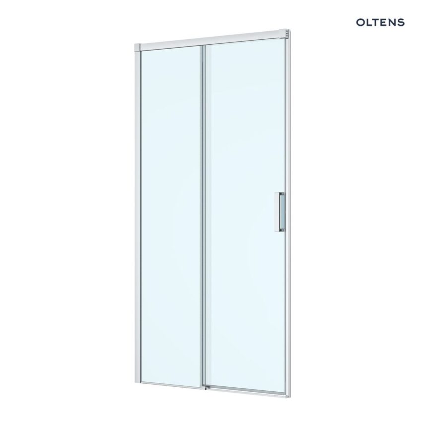 Oltens Breda drzwi prysznicowe 110 cm chrom/szkło przezroczyste 21214100