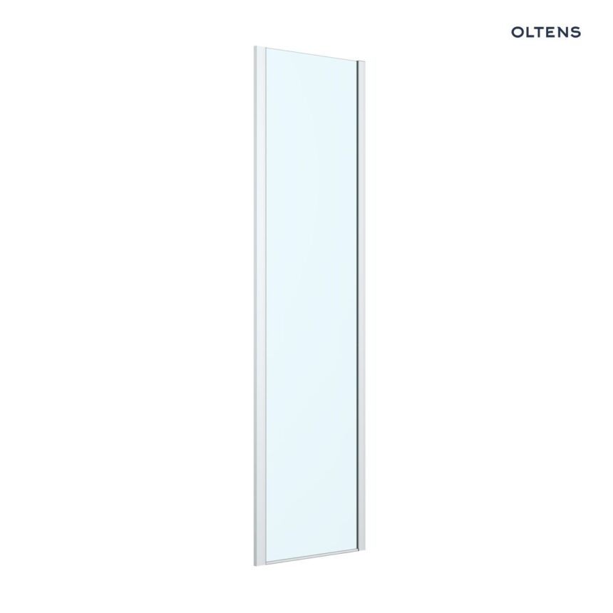 Oltens Breda ścianka prysznicowa 80 cm boczna chrom/szkło przezroczyste 22104100