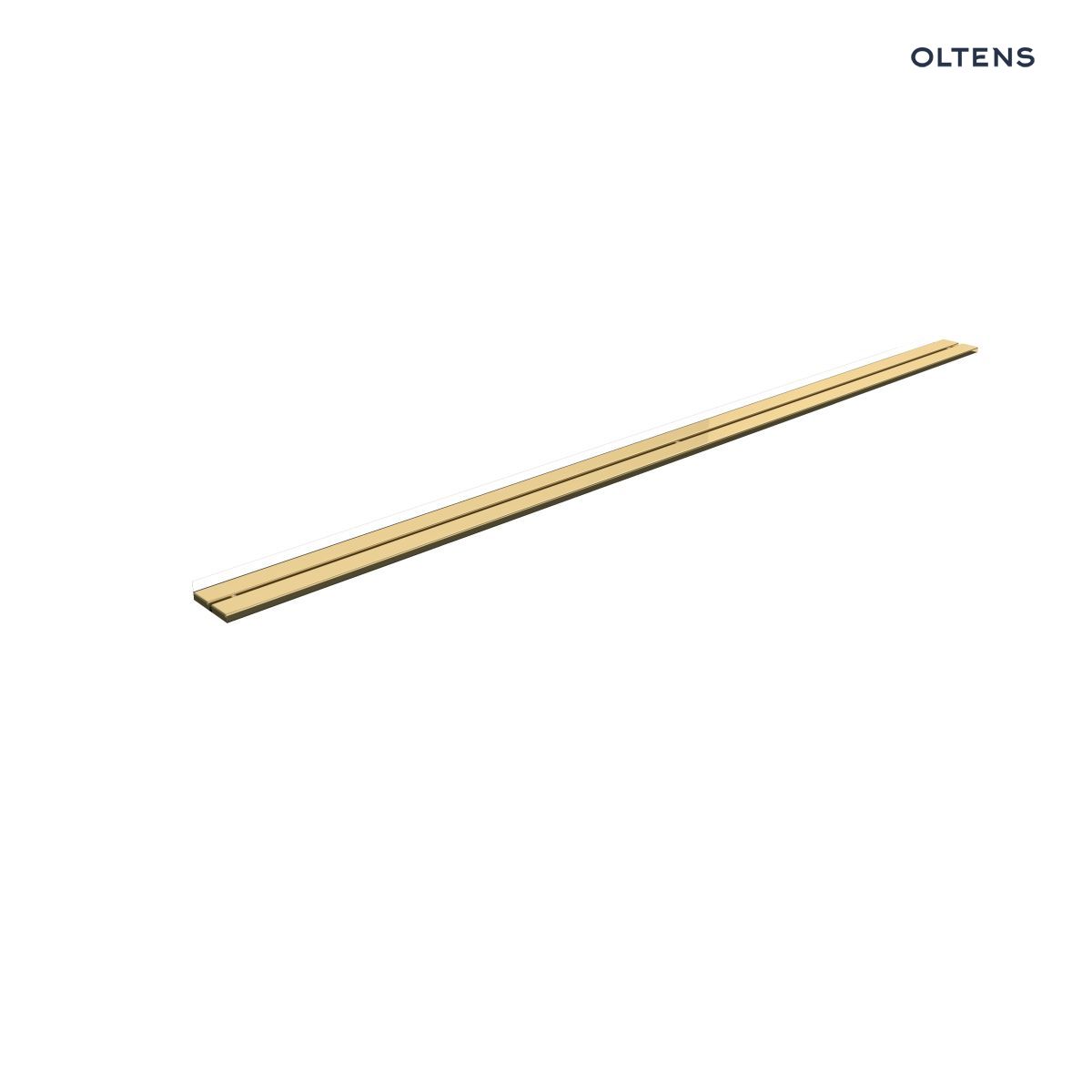30017800-30018800-30019800-30020800 Oltens Langan Slim 90 maskownica odpływu prysznicowego liniowego złoto połysk/złoto szczotkowane 30020800 - obrazek 1
