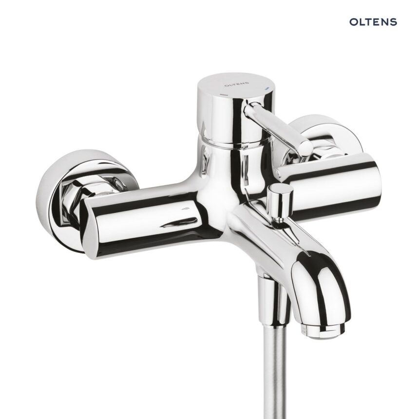 Oltens Molle bateria wannowo-prysznicowa ścienna chrom 34000100