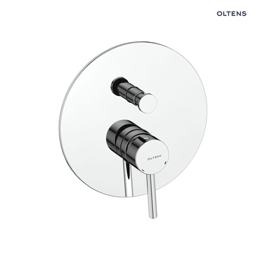 Oltens Molle bateria wannowo-prysznicowa podtynkowa kompletna chrom 34100100