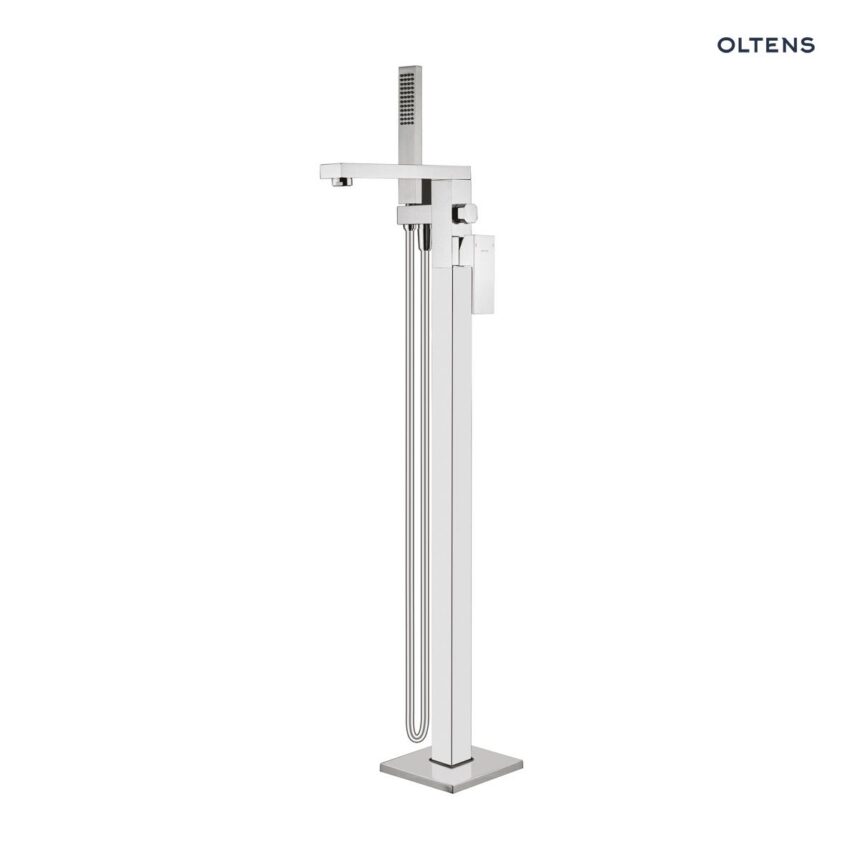 Oltens Gota bateria wannowo-prysznicowa kompletna wolnostojąca chrom 34301100