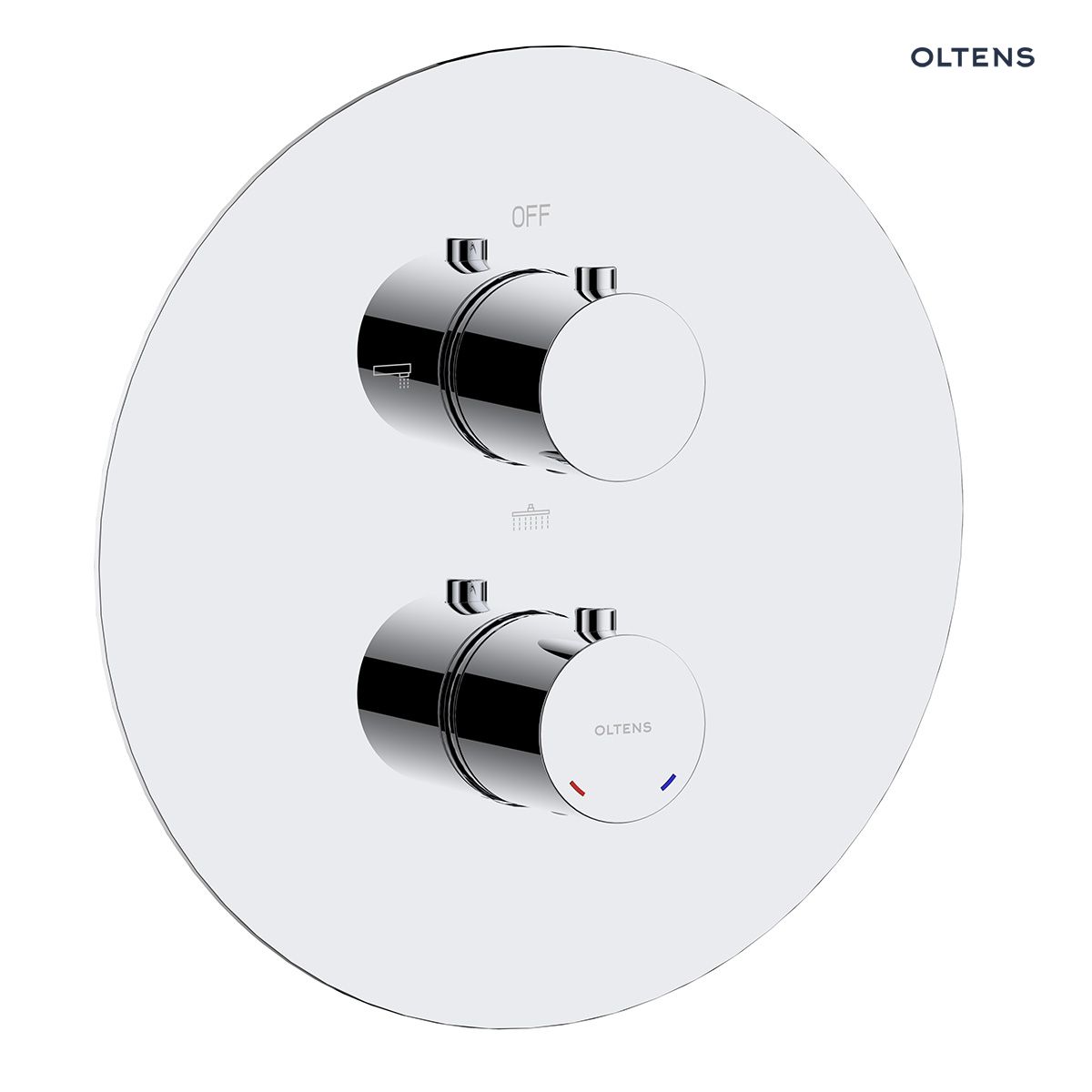 34600100 Oltens Katla bateria wannowo-prysznicowa termostatyczna podtynkowa chrom 34600100 - obrazek 1
