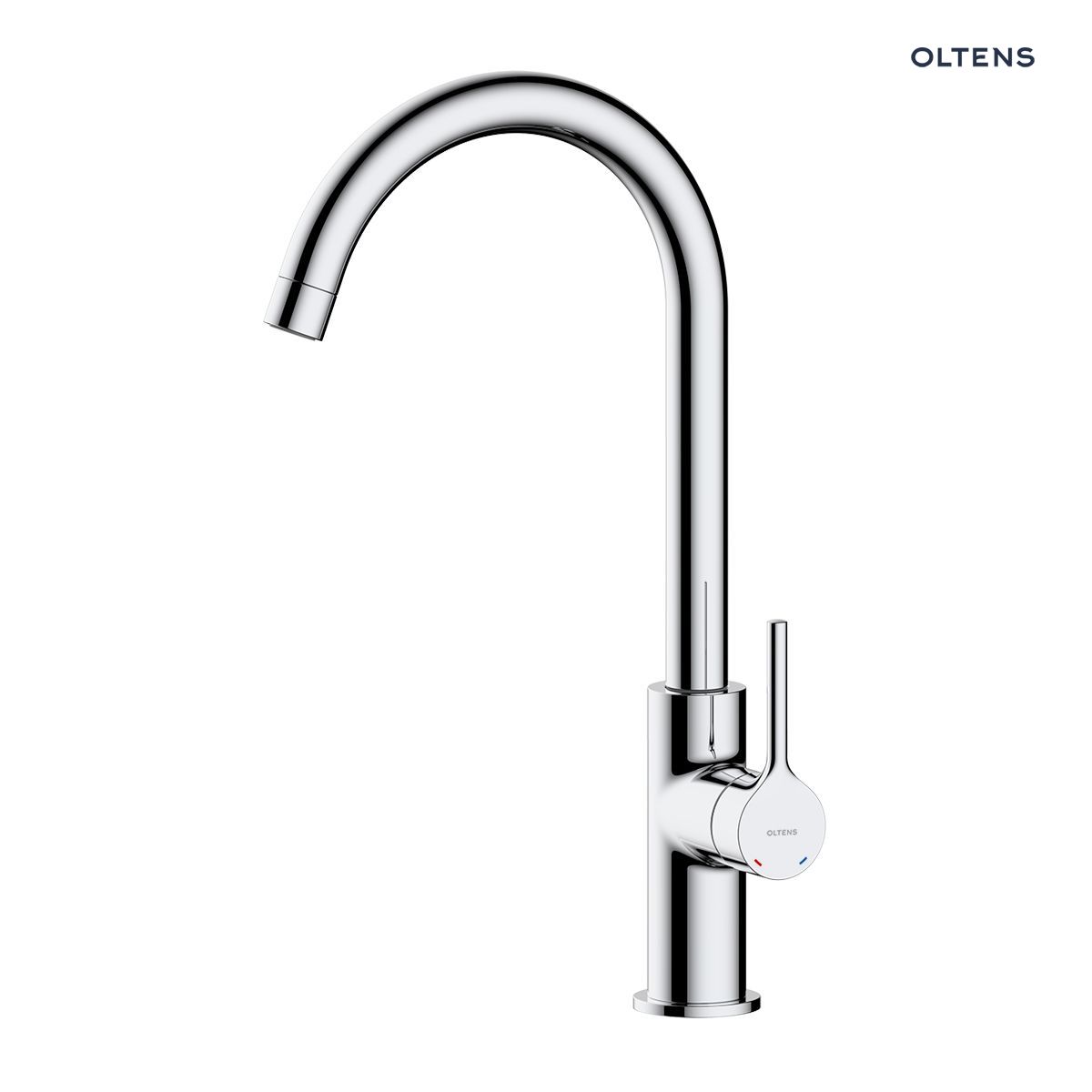 35206100 Oltens Skafta bateria kuchenna stojąca chrom 35206100 - obrazek 1