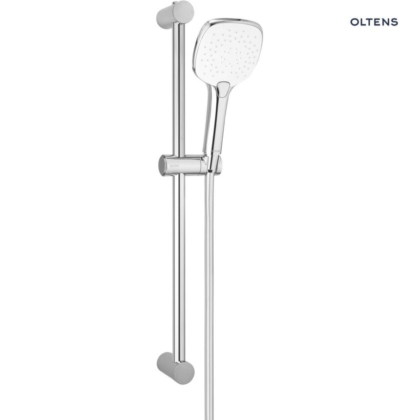Oltens Driva EasyClick (S) Alling 60 zestaw prysznicowy chrom/biały 36002110