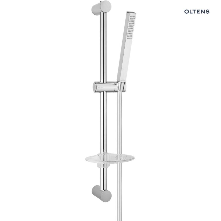 Oltens Sog Alling 60 zestaw prysznicowy z mydelniczką chrom 36007100