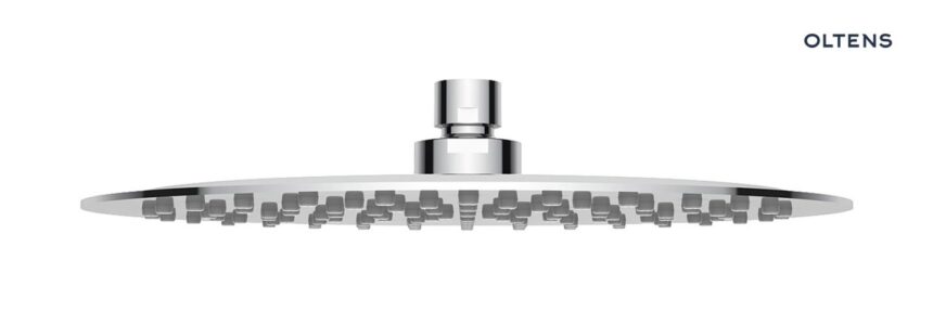 Oltens Vindel deszczownica 25 cm okrągła chrom 37000100