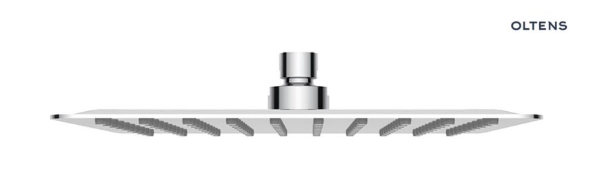 Oltens Vindel (S) deszczownica 25x25 cm kwadratowa chrom 37001100