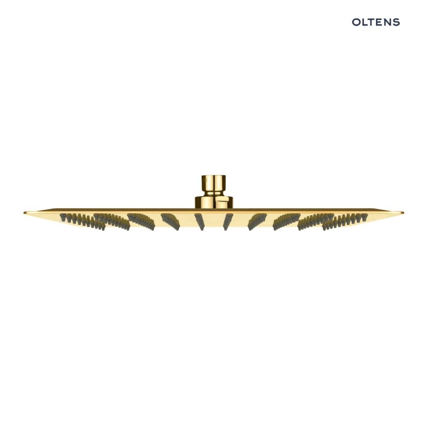 Oltens Vindel (S) deszczownica 30 cm kwadratowa złoty połysk 37001800