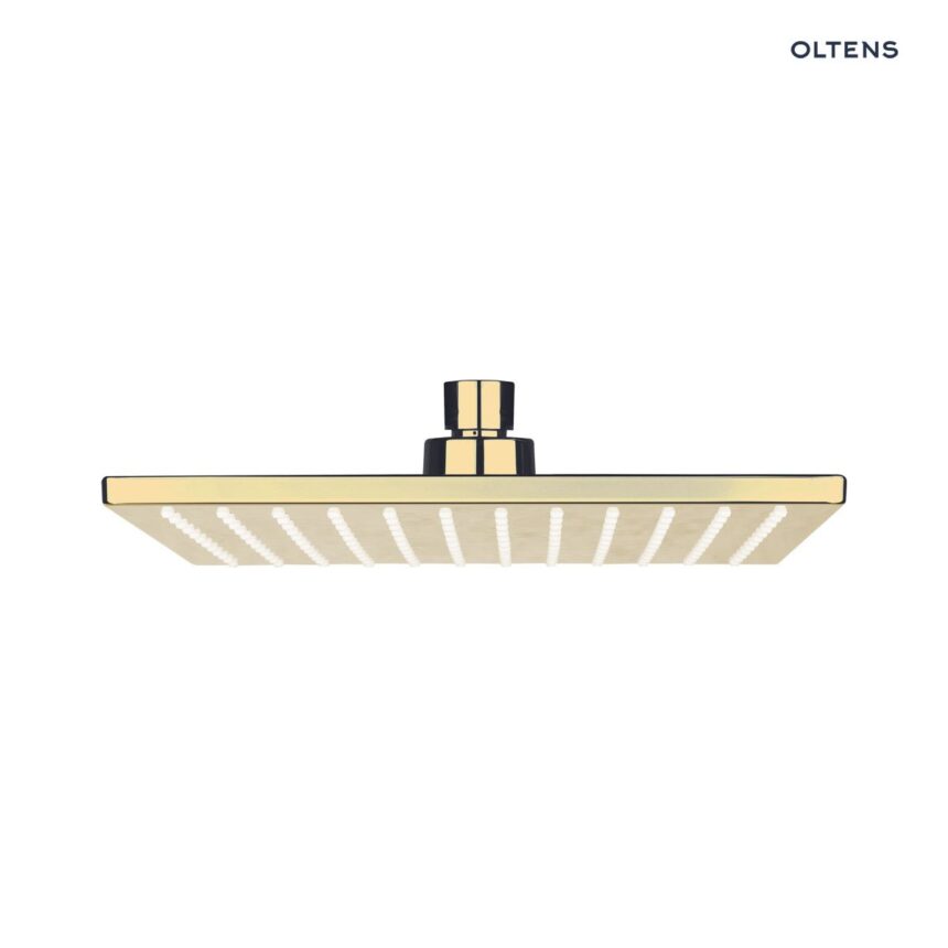 Oltens Atran (S) deszczownica 22 cm kwadratowa złota 37005800