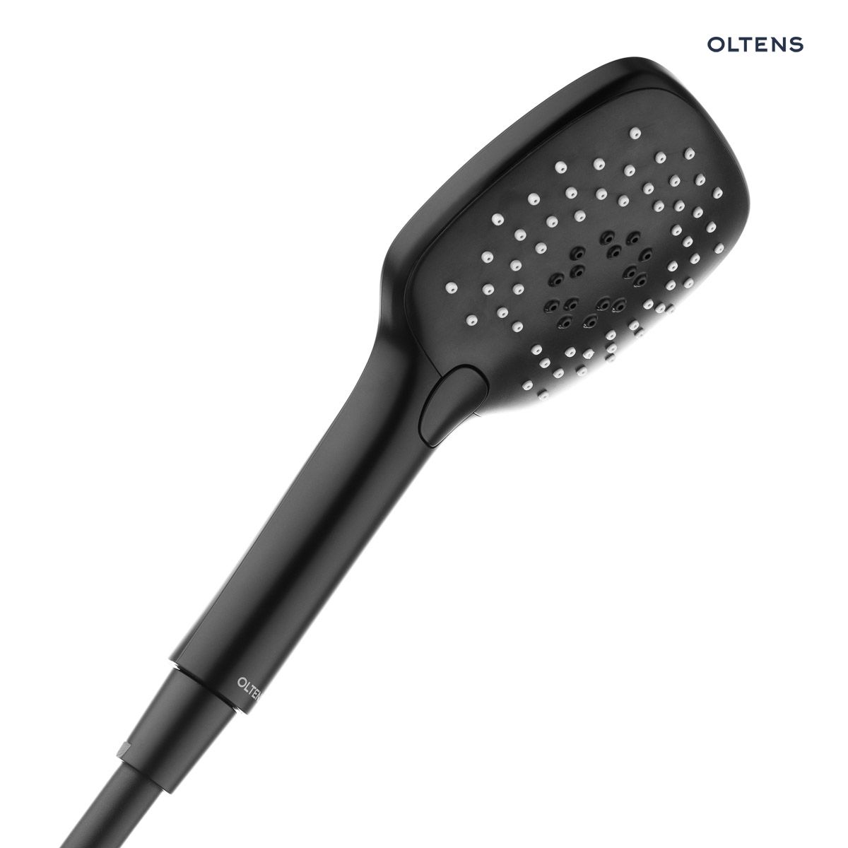 37105300black Oltens Driva EasyClick (S) słuchawka prysznicowa czarny mat 37105300 - obrazek 1