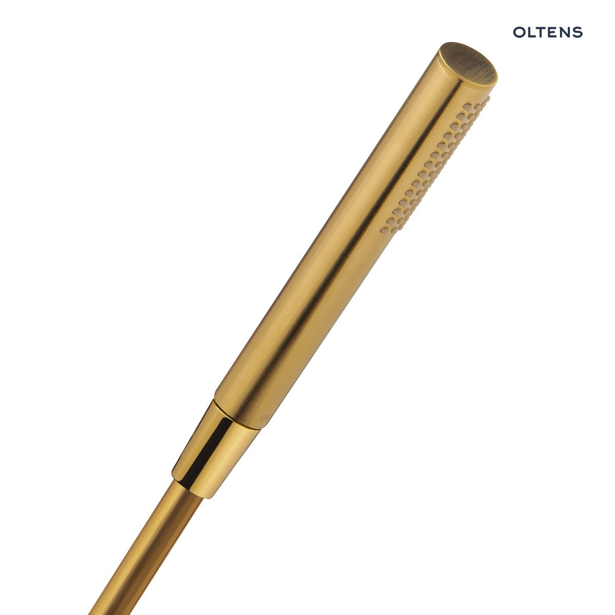 37106810x Oltens Ume słuchawka prysznicowa złoto szczotkowane 37106810 - obrazek 1