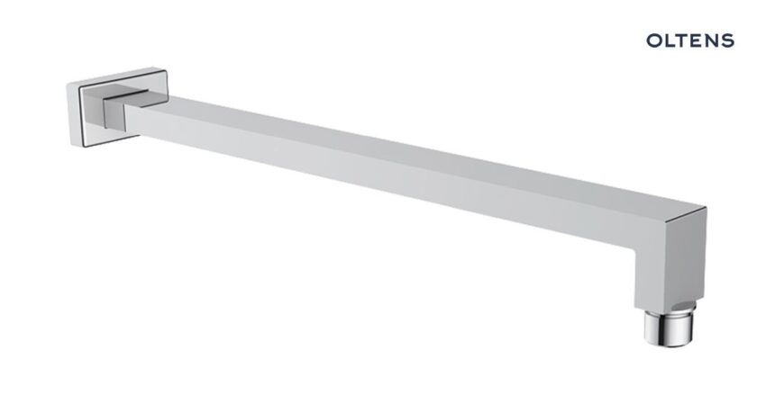 Oltens Lagan (S) ramię deszczownicy 40 cm prostokątne chrom 39401100