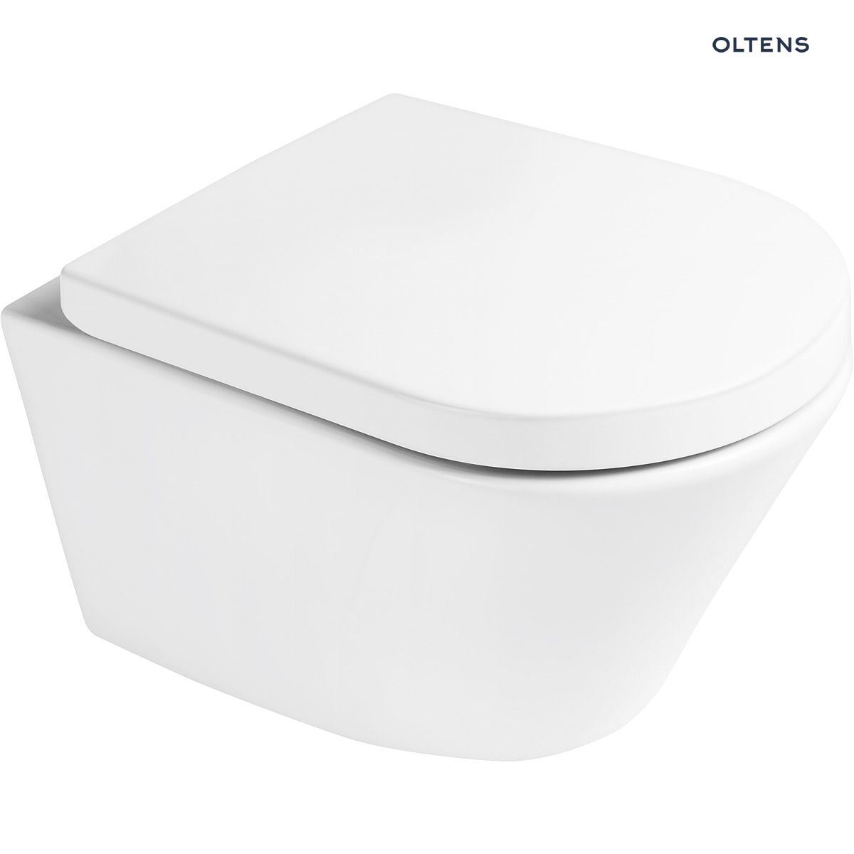 42504000_1 Zestaw Oltens Jog miska WC wisząca PureRim z powłoką SmartClean z deską wolnoopadającą 42504000 - obrazek 1