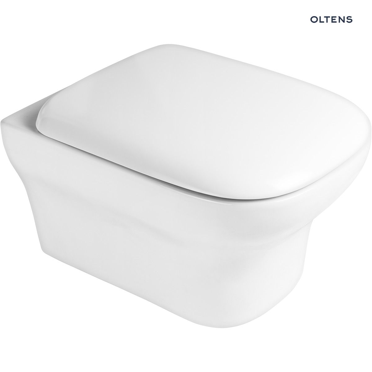 42508000_1 Zestaw Oltens Gulfoss miska WC wisząca PureRim z powłoką SmartClean z deską wolnoopadającą 42508000 - obrazek 1