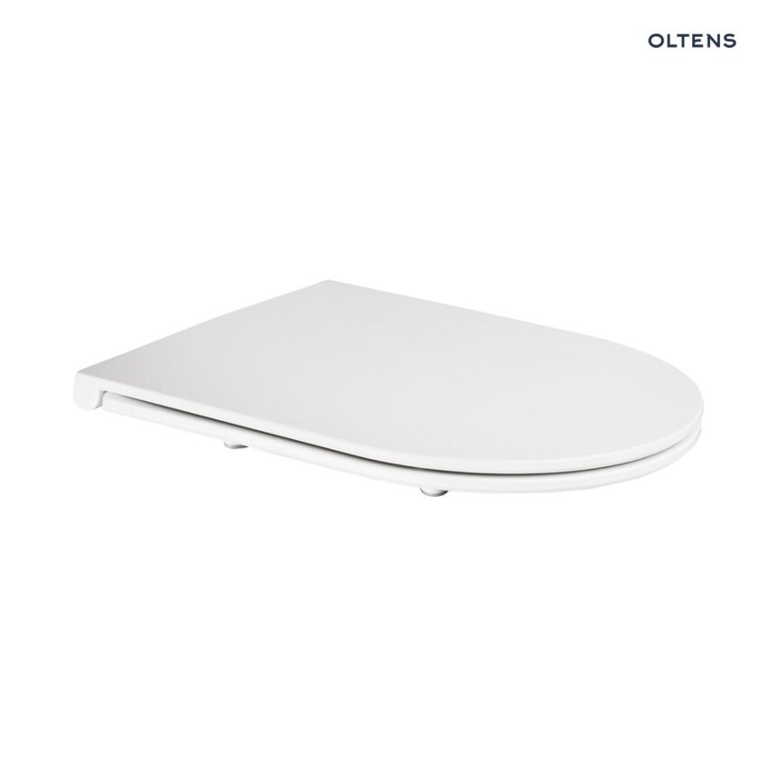 Oltens Holsted deska sedesowa woloopadająca twarda biała 45112000