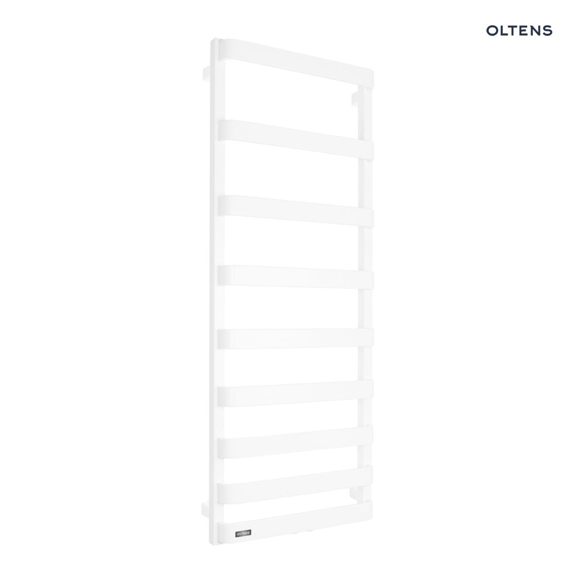 55002000b Oltens Varme grzejnik łazienkowy 129,5x50 cm biały 55002000 - obrazek 1