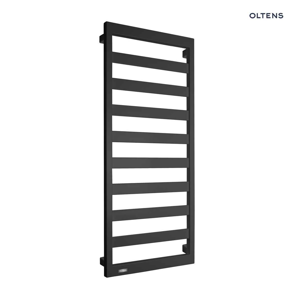 55005300a Oltens Benk grzejnik łazienkowy 115x50 cm czarny mat 55005300 - obrazek 1