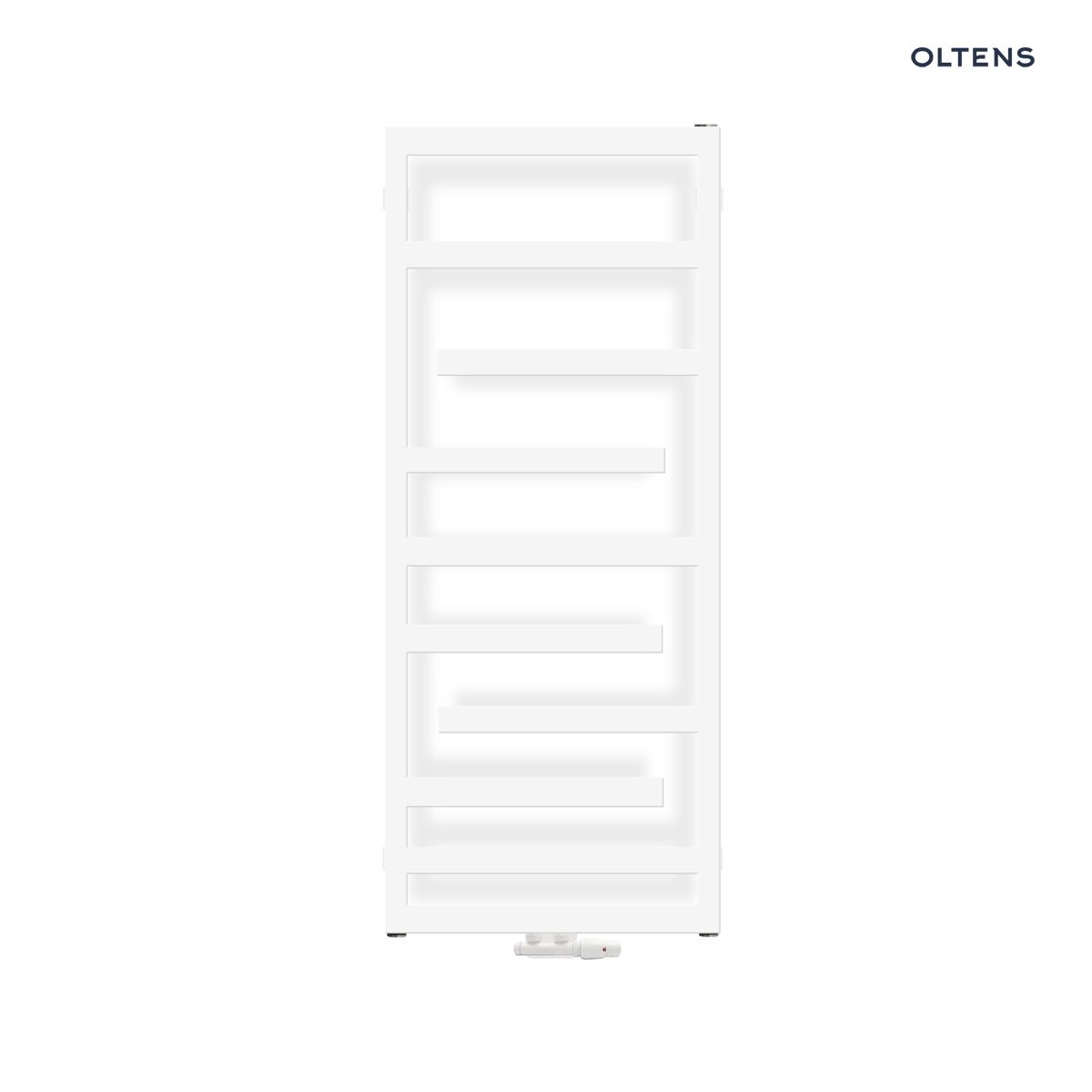 55015000-flamma Oltens Flamma grzejnik łazienkowy 121x50 biały 55015000 - obrazek 1