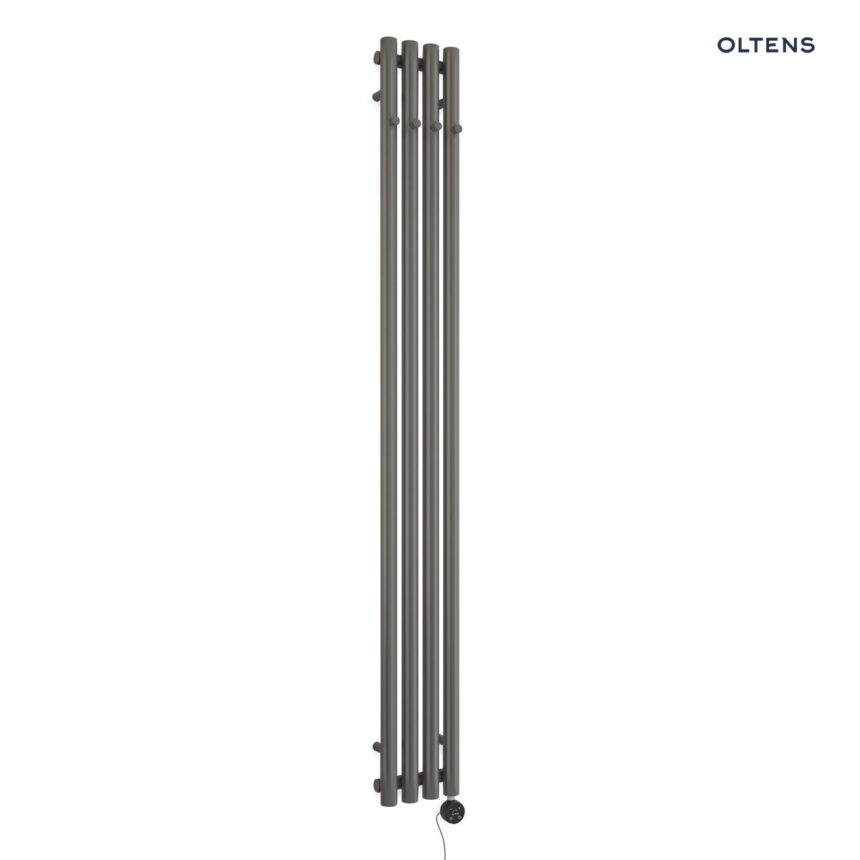 Oltens Stang (e) grzejnik łazienkowy 180x20,5 cm elektryczny grafit 55112400