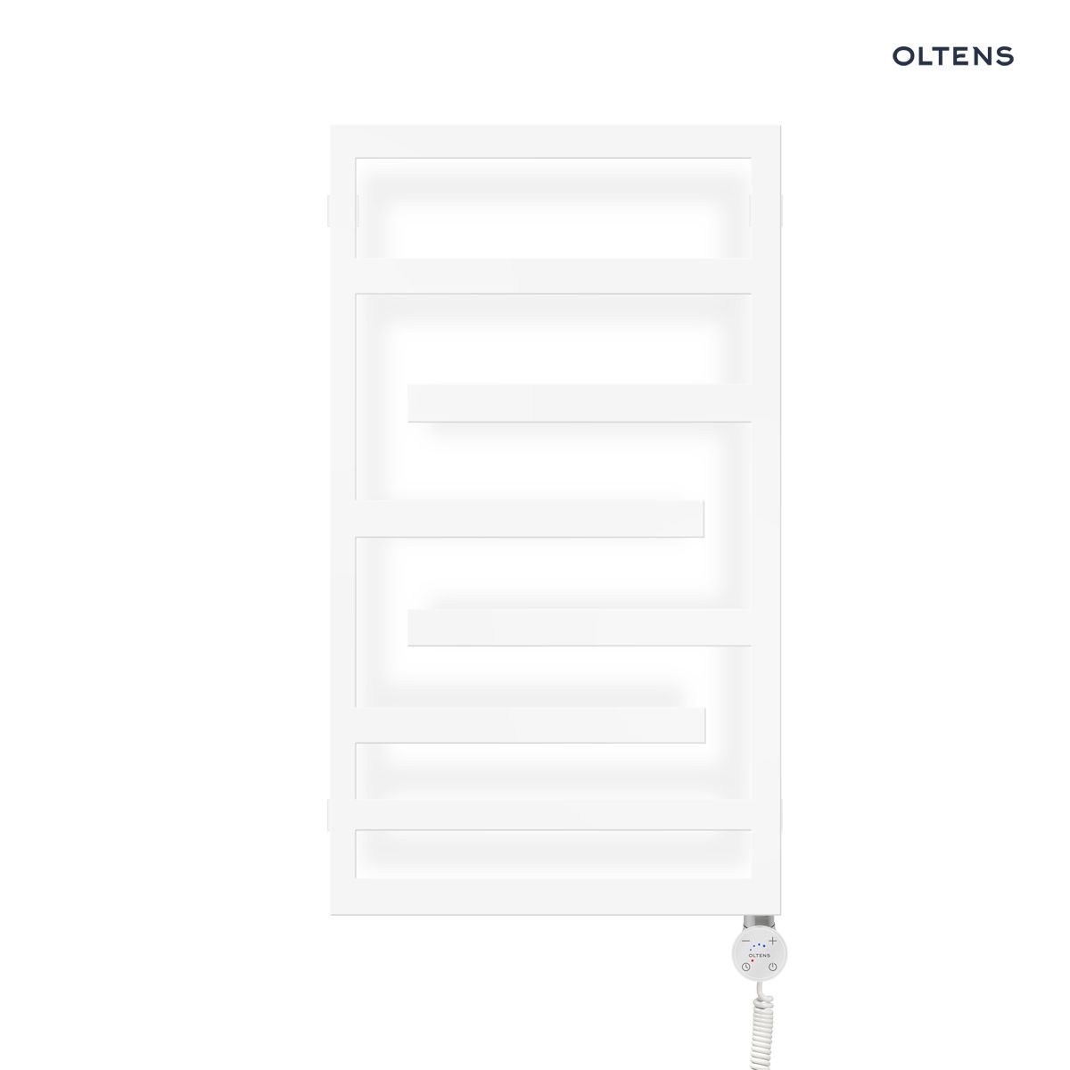 55113000-flamma Oltens Flamma (e) grzejnik elektryczny 88x50 cm biały 55113000 - obrazek 1