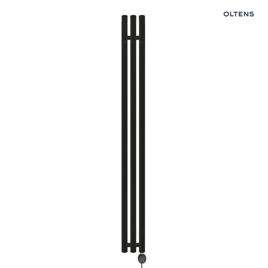 Oltens Stang (e) grzejnik łazienkowy 150x15 cm czarny 55119300