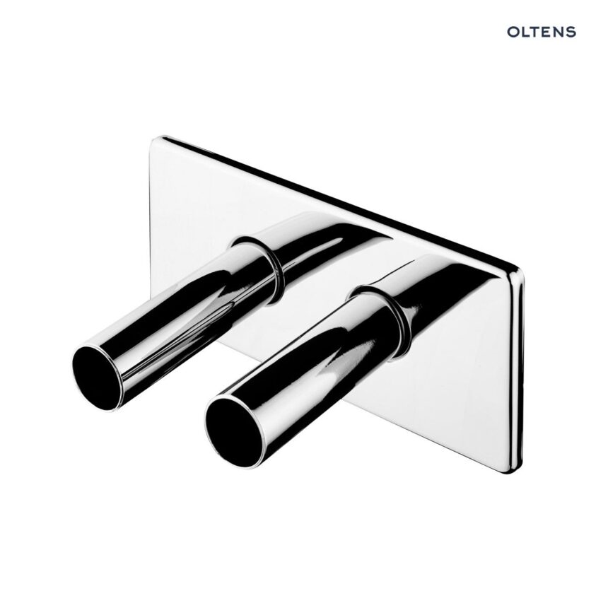 Oltens Varmare zestaw maskujący zaworów grzejnikowych chrom 55903100