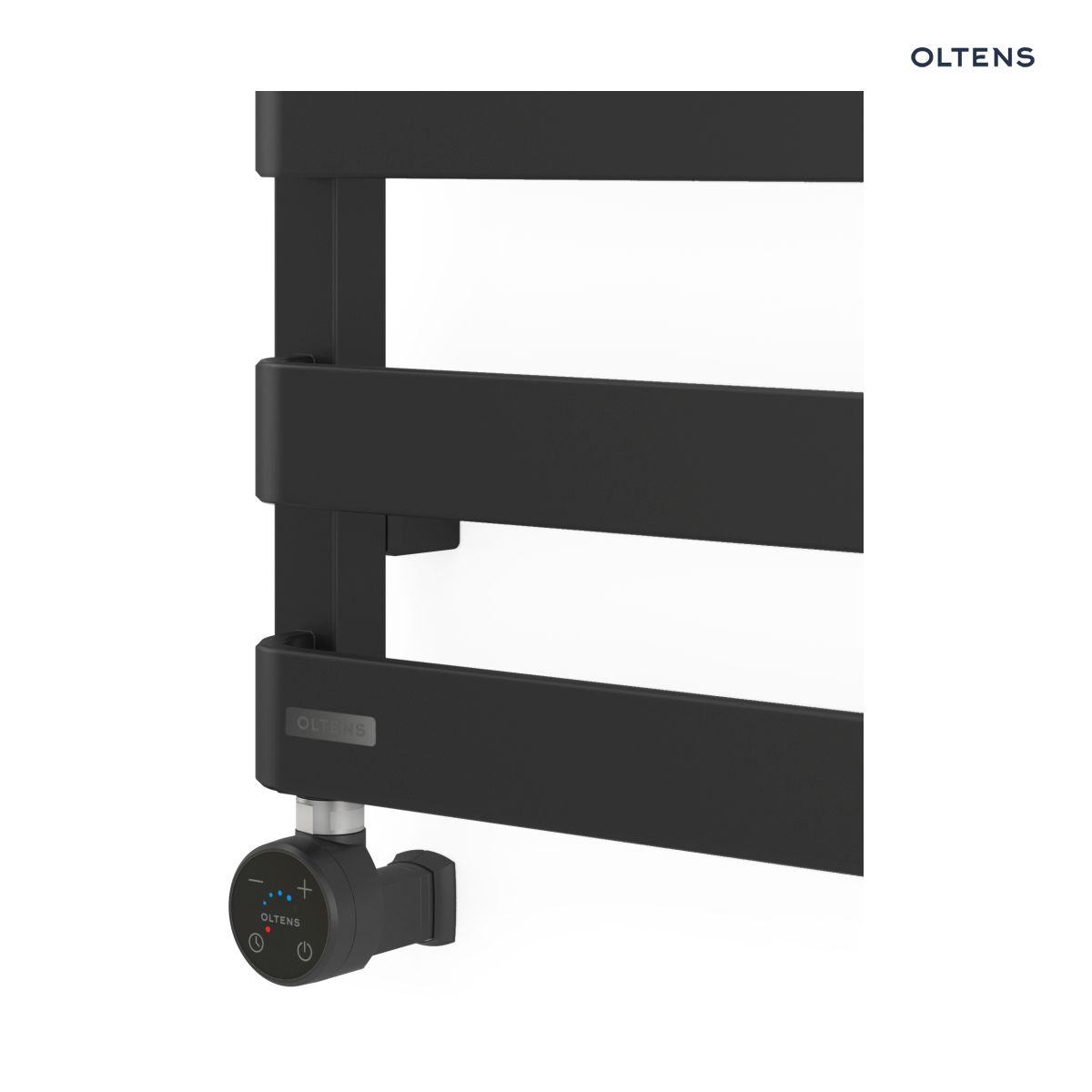 55910300 Oltens Varmare grzałka elektryczna 600 W z maskownicą czarna 55910300 - obrazek 1