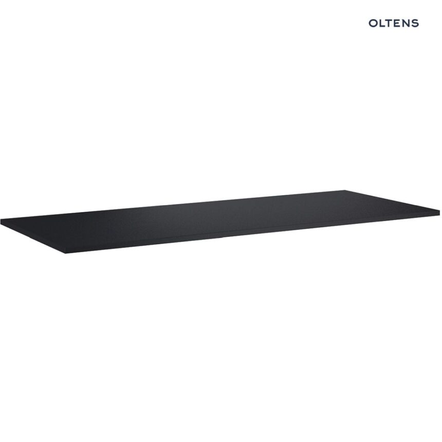 Oltens Vernal blat 120 cm naszafkowy slim czarny mat 63007300
