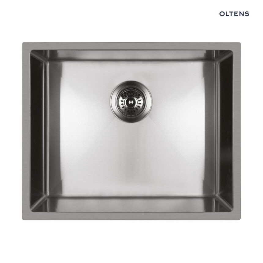 Oltens Stalvask zlewozmywak stalowy 1-komorowy 54x44 cm stal polerowana 71101100