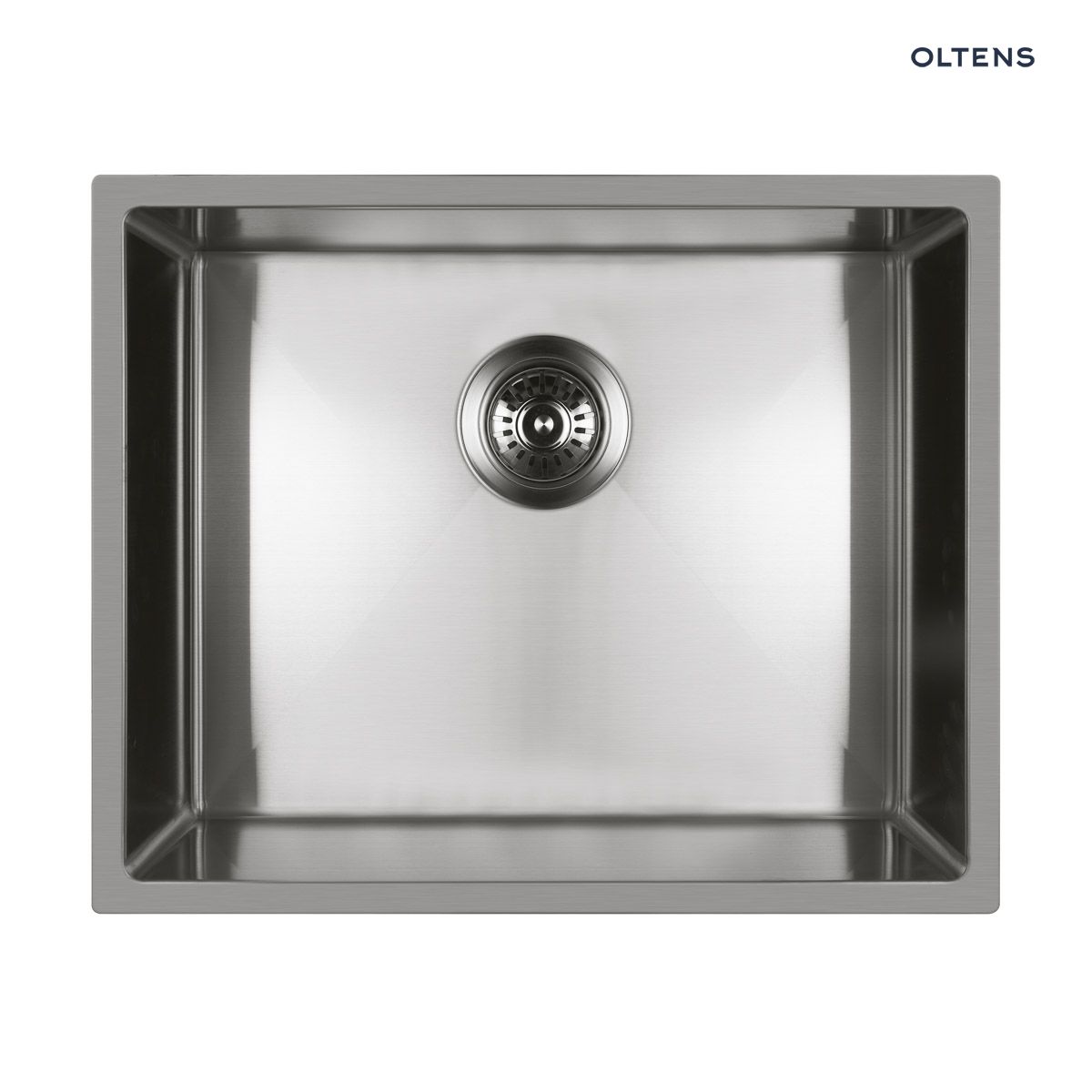 71101100-a Oltens Stalvask zlewozmywak stalowy 1-komorowy 54x44 cm stal polerowana 71101100 - obrazek 1