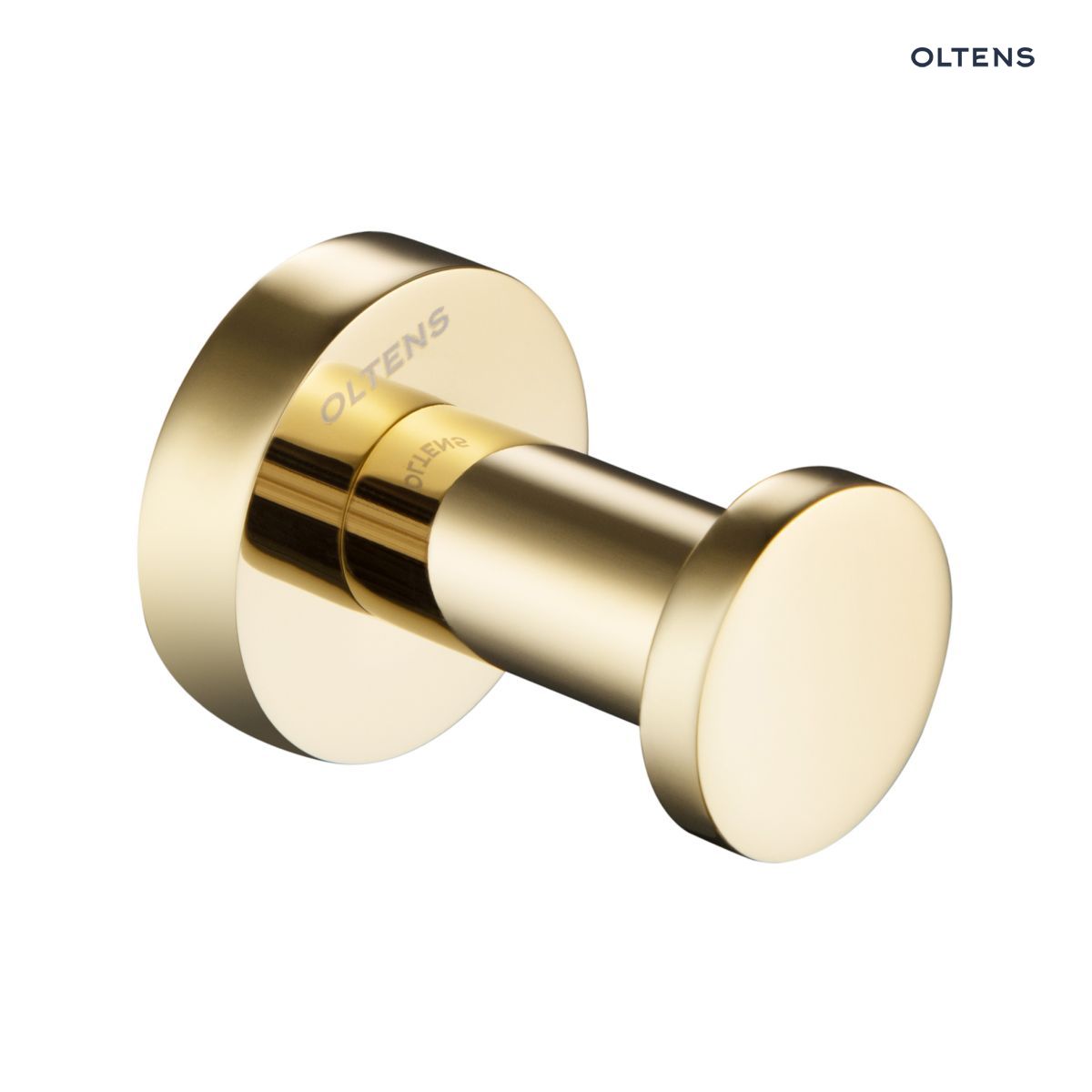 80001800 Oltens Gulfoss haczyk na ręcznik złoty połysk 80001800 - obrazek 1