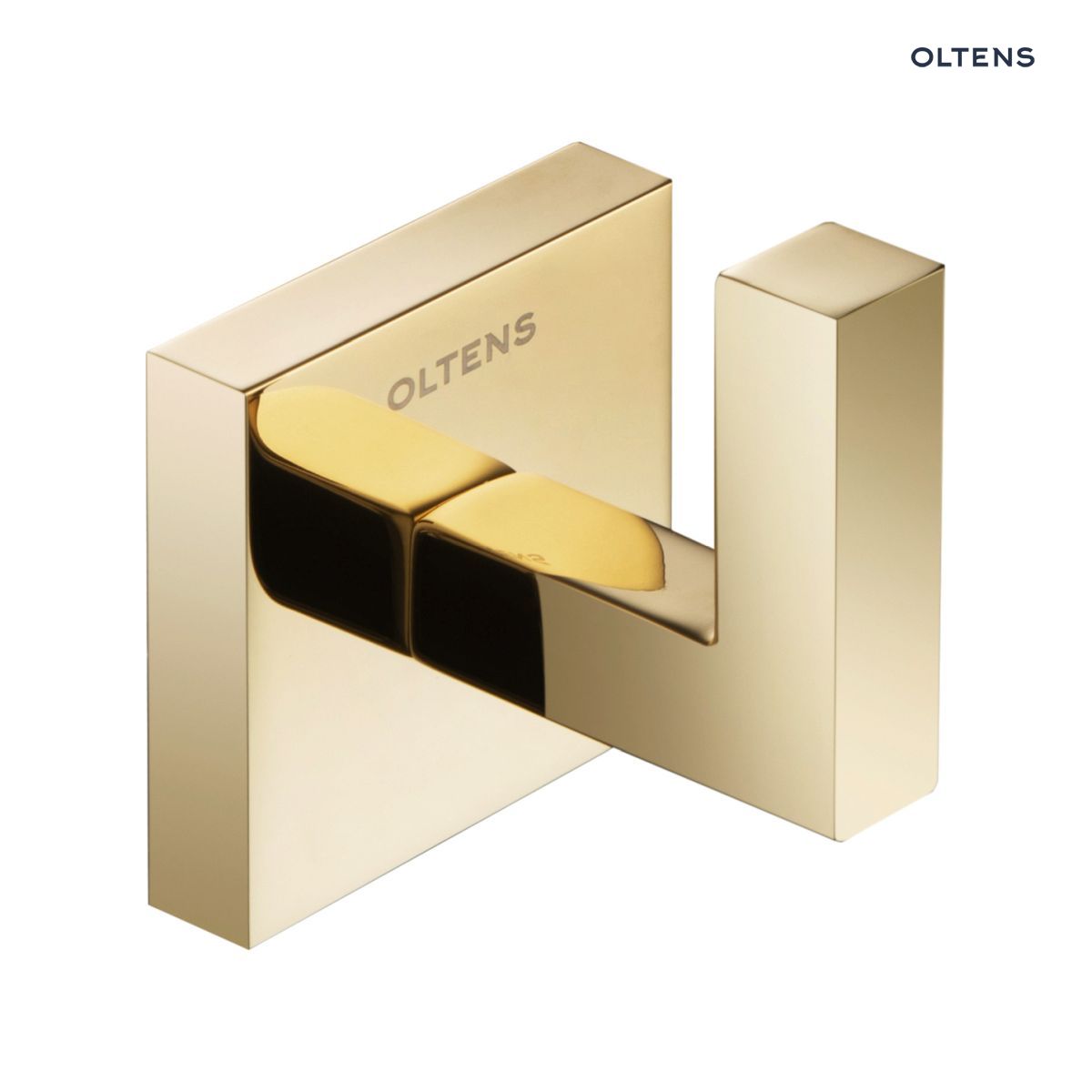 80003800 Oltens Tved haczyk na ręcznik złoty połysk 80003800 - obrazek 1