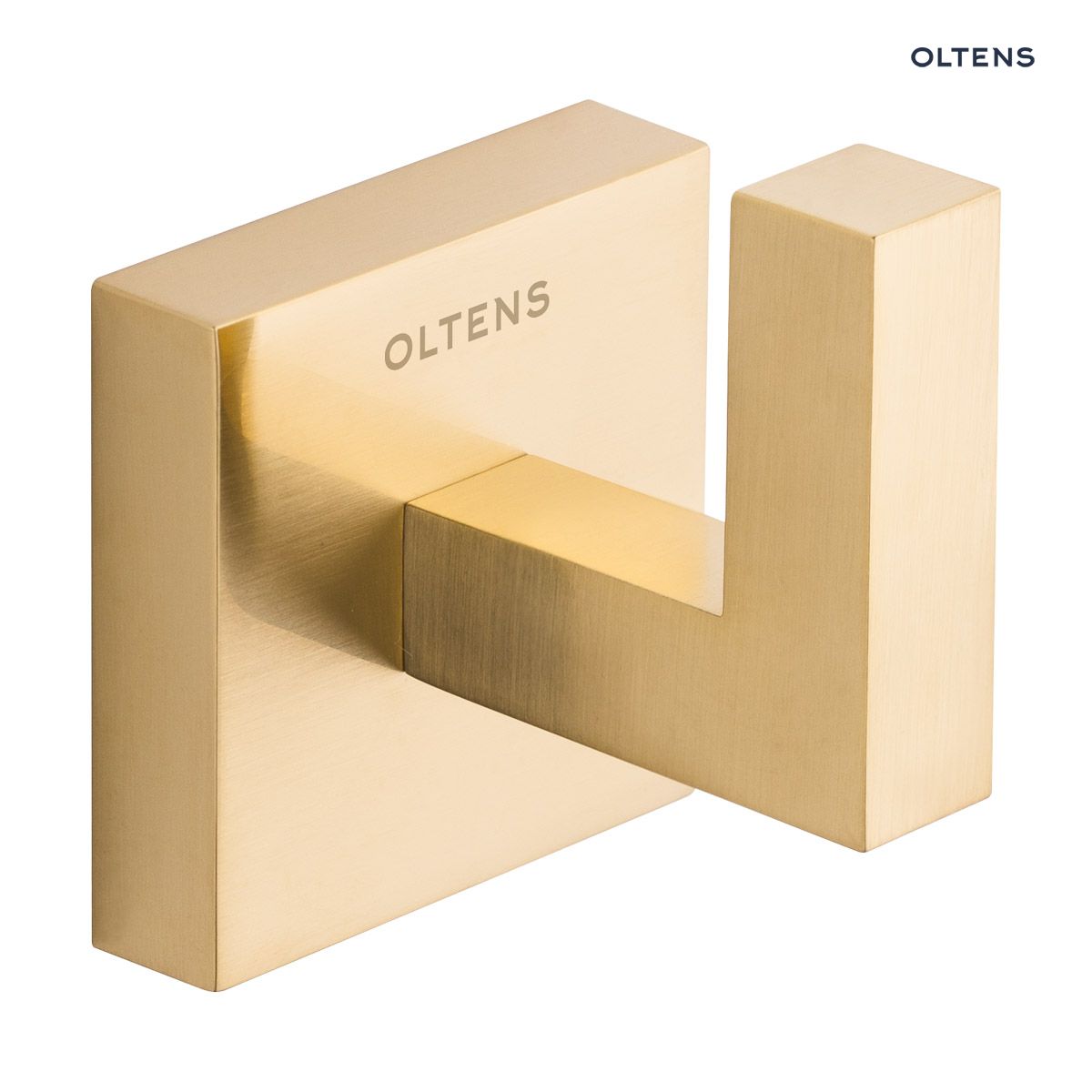 80003810 Oltens Tved haczyk na ręcznik złoto szczotkowane 80003810 - obrazek 1